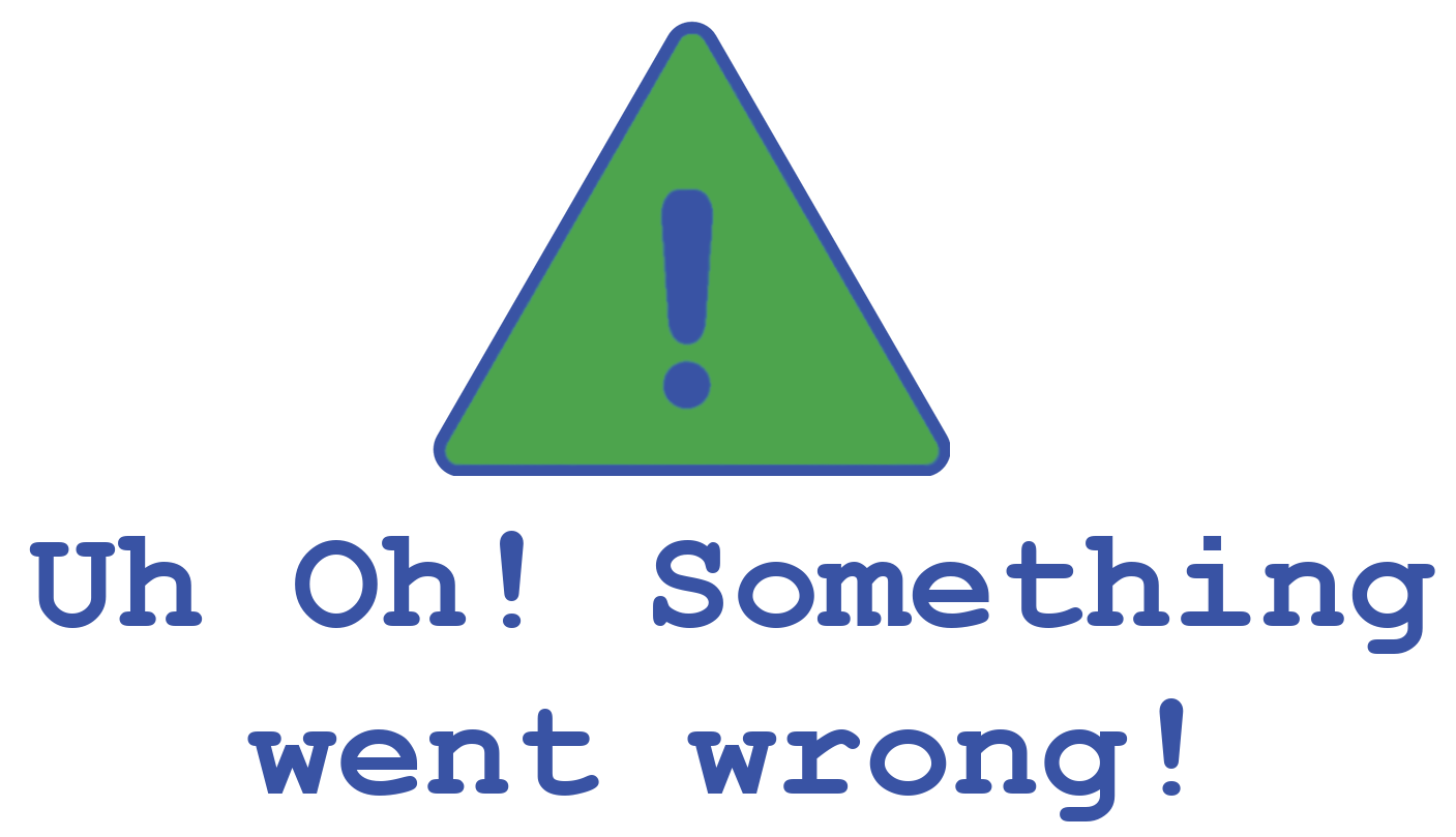 error logo
